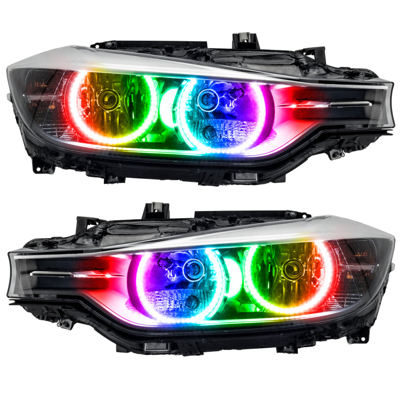 Oracle 12-13 BMW 3/328 Halo Kit - ColorSHIFT w/o Controller Headlights ORACLE Lighting