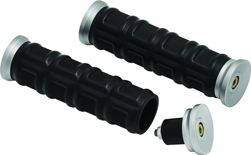 Kuryakyn Dillinger Grips 7/8in Universal Nickel Bolts Kuryakyn