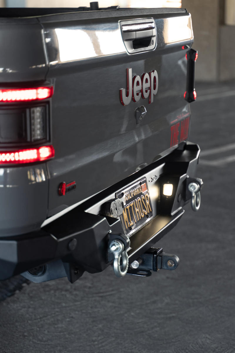 DV8 Offroad 20-23 Jeep Gladiator JT FS-15 Series Rear Bumper Bumpers - Steel DV8 Offroad