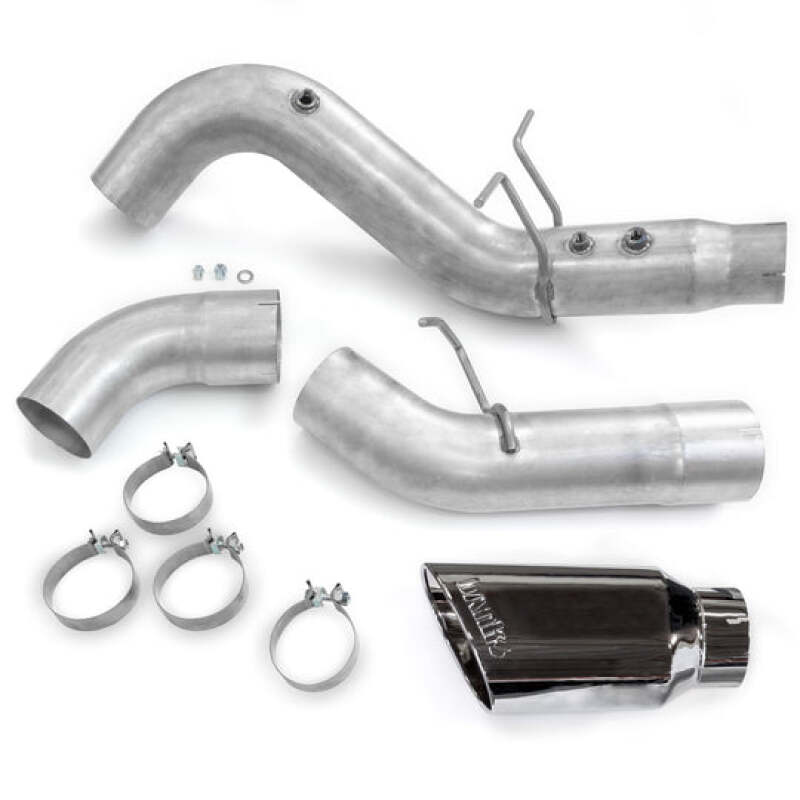 Banks Power 20-23 Chevy/GMC Duramax DRW Crew Cab 5.0in Monster Exhaust w/ S/S Chrome Tip Catback Banks Power