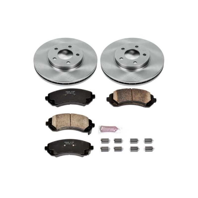 Power Stop 02-06 Buick Rendezvous Front Autospecialty Brake Kit Brake Kits - OE PowerStop