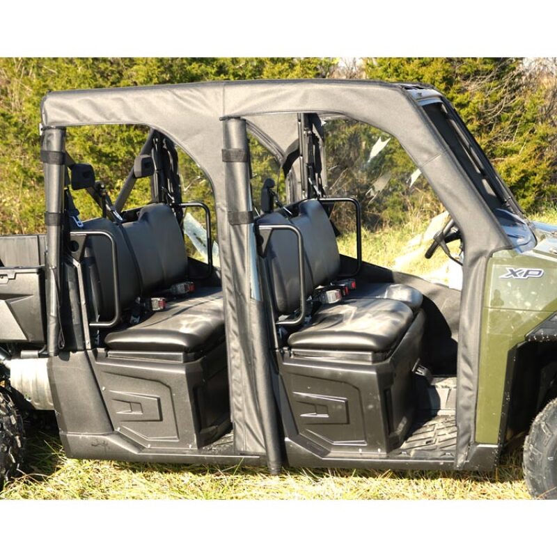 Seizmik 14-19 Polaris 1000 Ranger XP Crew Soft Doors w/ Zippers Kit Doors Seizmik