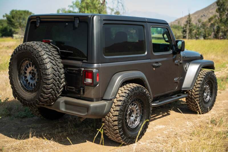 DV8 Offroad 2018+ Jeep Wrangler JL 2-Door Bolt-On OE Plus Side Steps Side Steps DV8 Offroad