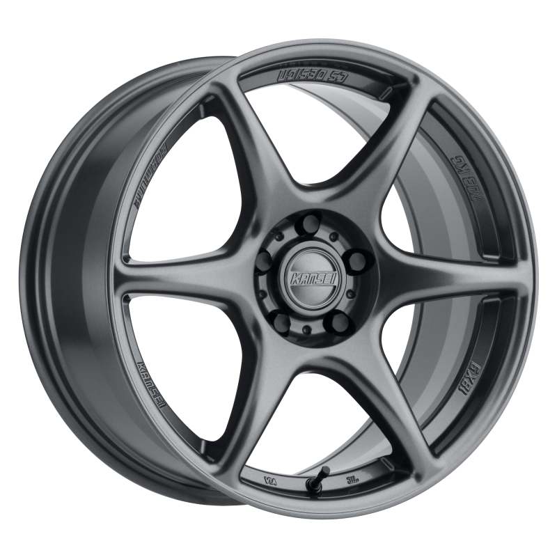 Kansei K11G Tandem 18x8.5in / 5x100 BP / 35mm Offset / 73.1mm Bore - Gunmetal Wheel Wheels - Forged Kansei