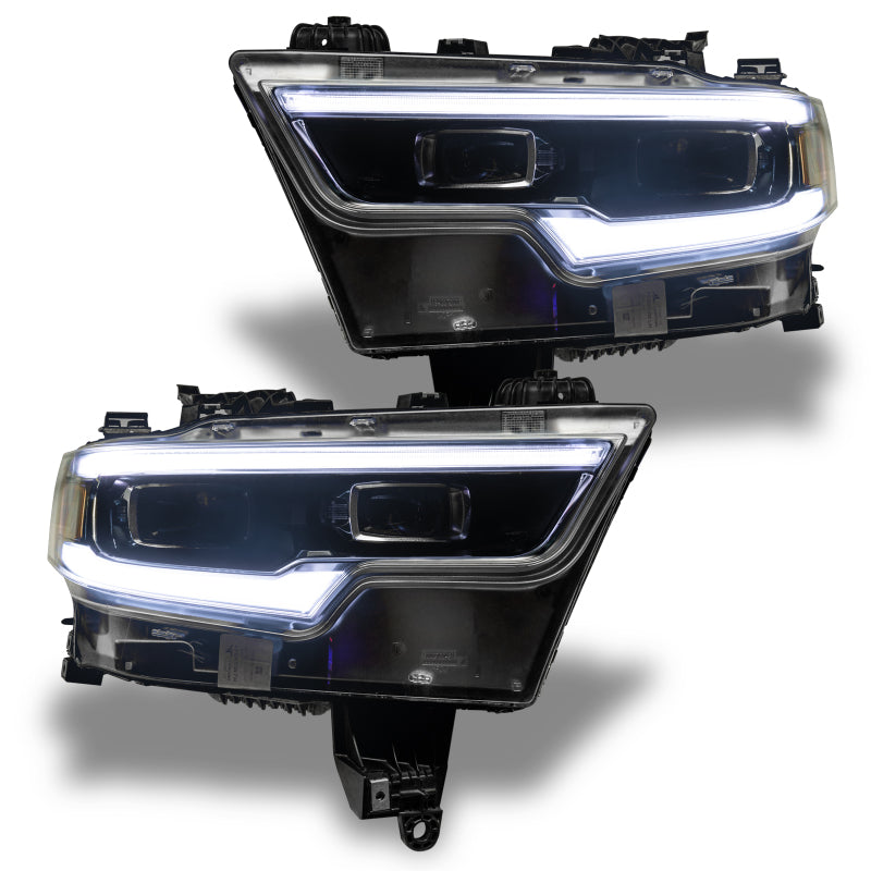 Oracle 19-21 RAM 1500 Projector LED Headlight DRL Kit - RGBW+A w/ 2.0 Controller Headlights ORACLE Lighting