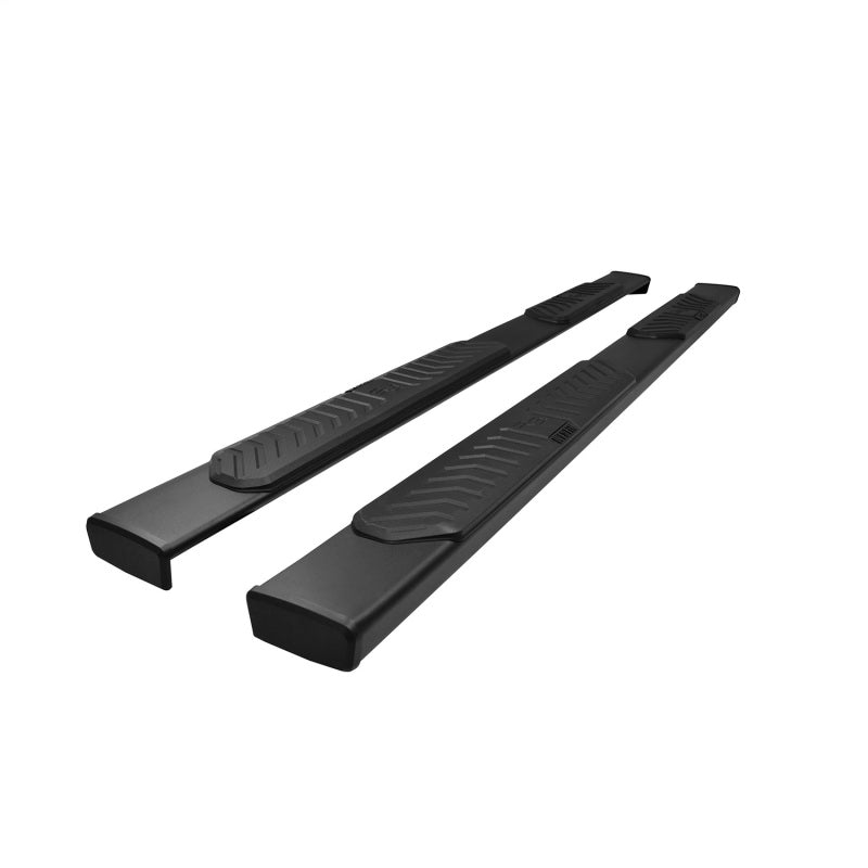 Westin 19-22 Chevrolet Silverado 1500 DC R5 Nerf Step Bars - Blk Nerf Bars Westin