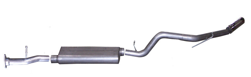 Gibson 06-09 Chevrolet Trailblazer LT 4.2L 2.5in Cat-Back Single Exhaust - Aluminized Catback Gibson