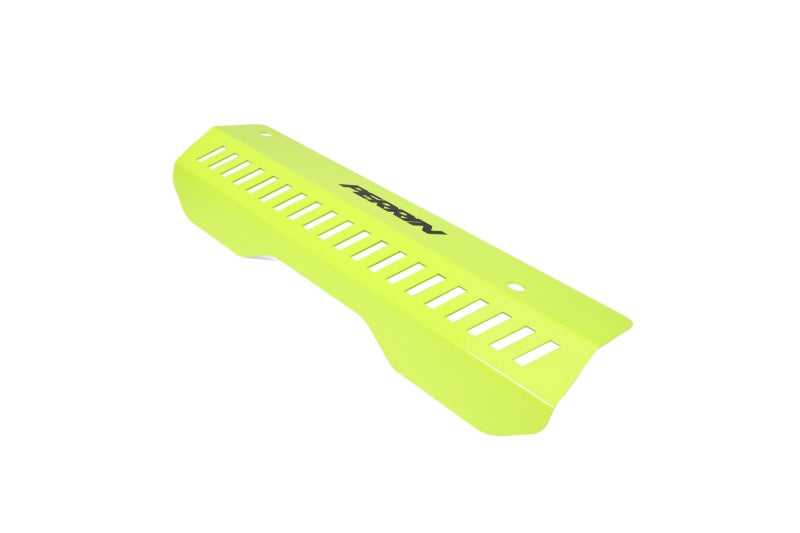 PERRIN 22-25 Subaru WRX Pulley Cover - Neon Yellow (SHORT - For Use w/PERRIN AOS) Engine Covers Perrin Performance