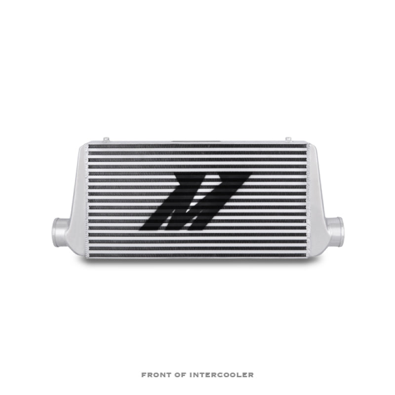Mishimoto Universal Silver S Line Intercooler Overall Size: 31x12x3 Core Size: 23x12x3 Inlet /Outlet Intercoolers Mishimoto
