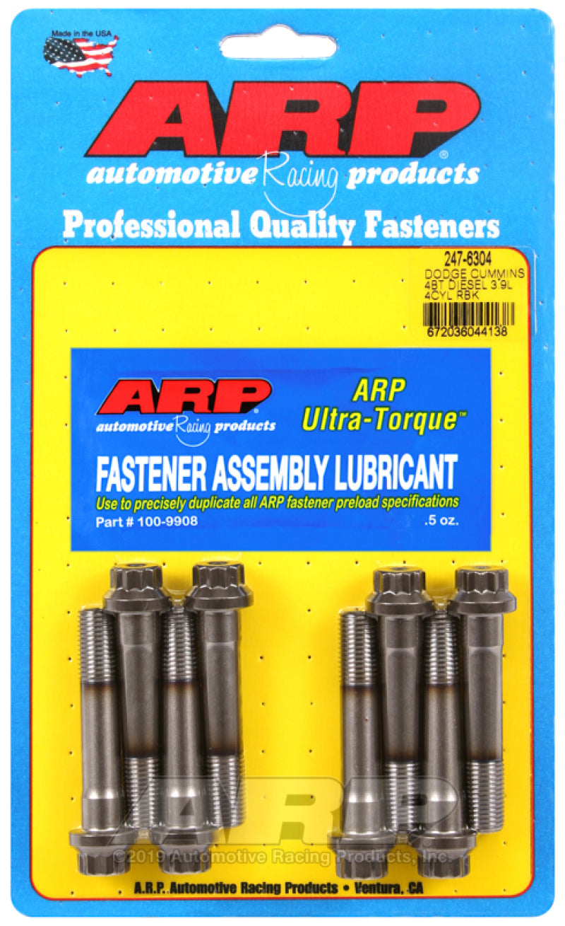 ARP Dodge Cummins 3.9L 8V ARP2000 Rod Bolt Kit Rod Bolt Kits ARP