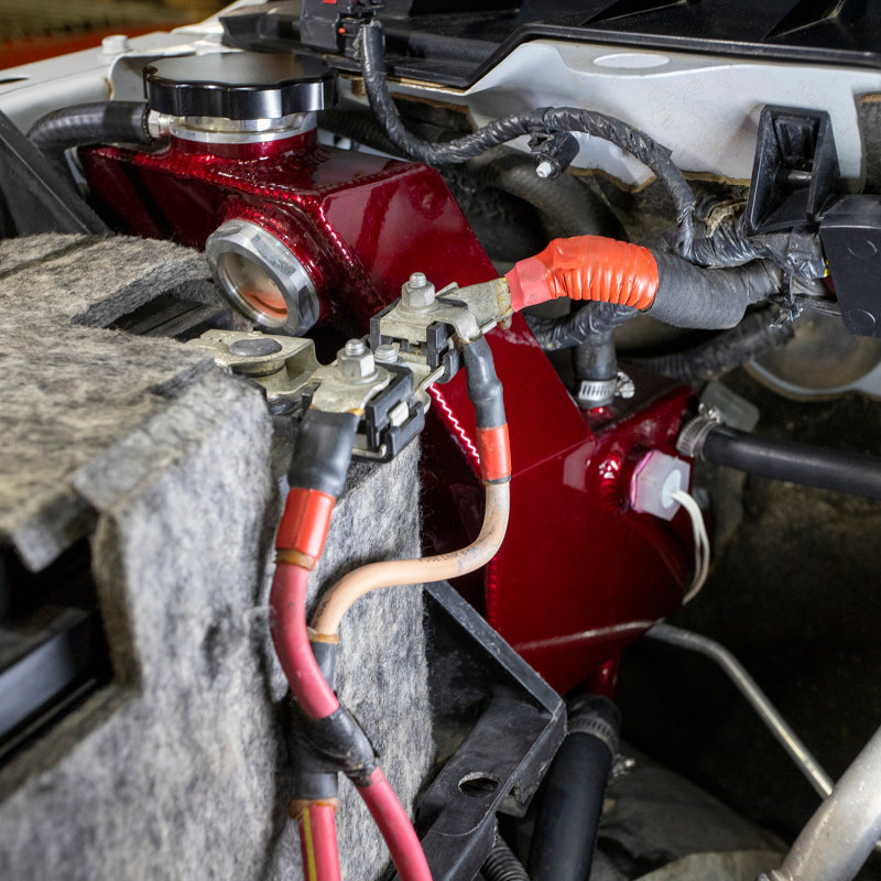 Wehrli 13-18 Dodge 6.7L Cummins OEM Placement Coolant Tank Kit - Gun Metal Coolant Reservoirs Wehrli