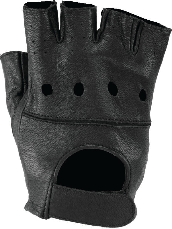 Kuryakyn Leather By River Road Hollister Shorty Gloves Black - 3XL Gloves Kuryakyn