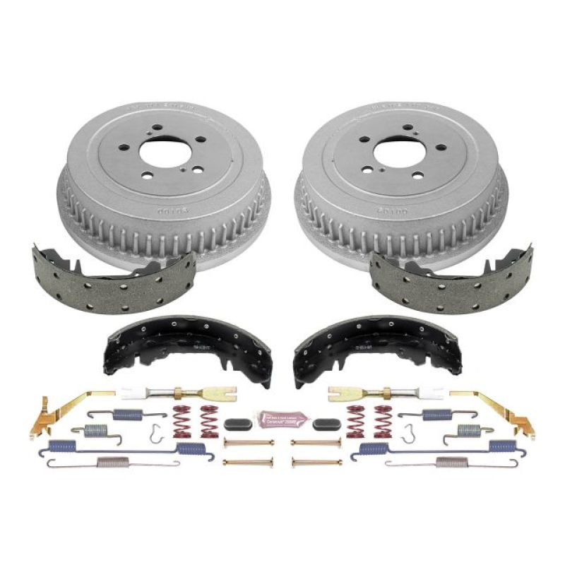 Power Stop 2000 Chrysler Grand Voyager Rear Autospecialty Drum Kit Brake Drums PowerStop