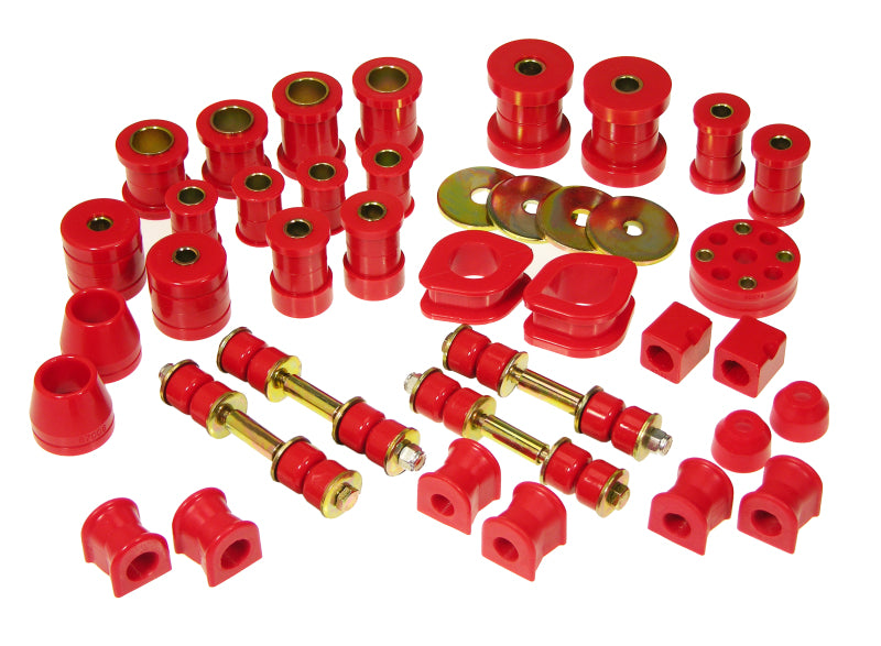 Prothane 74-78 Datsun 260/280Z Total Kit - Red Bushings - Full Vehicle Kits Prothane