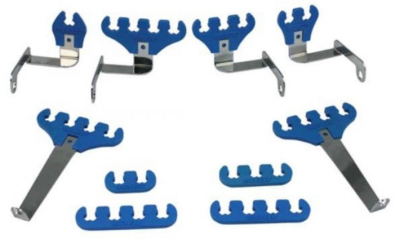 Moroso Ford Small Block Ignition Wire Loom Kit - 7-9mm - Blue Wire Loom Moroso