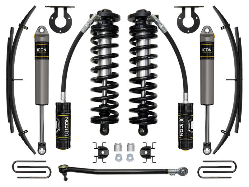 ICON 17-23 Ford F-250/F-350 2.5-3in Stage 2 Coilover Conversion System w/ Expansion Pack Coilover Components ICON