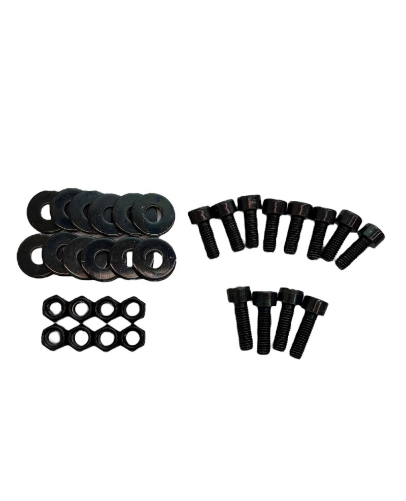 Sparco Seat Hardware Spacer Kit Side Mount - Black Zinc Seat Brackets & Frames SPARCO
