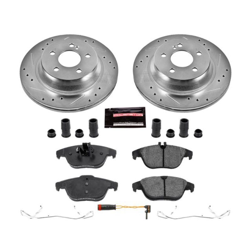 Power Stop 13-15 Mercedes-Benz GLK250 Rear Z23 Evolution Sport Brake Kit Brake Kits - Performance D&S PowerStop