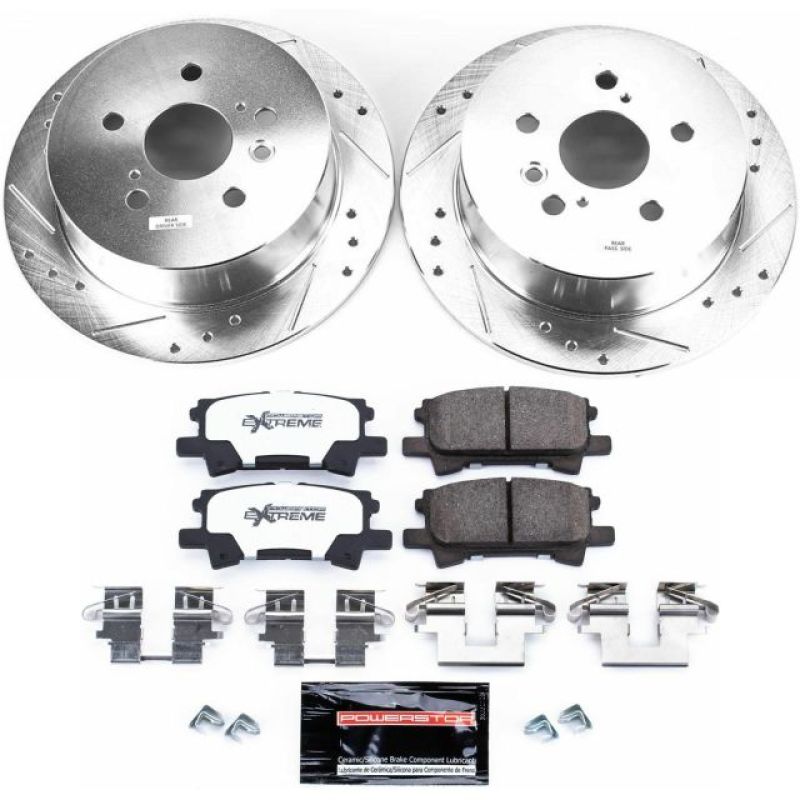 Power Stop 04-06 Lexus RX330 Rear Z36 Truck & Tow Brake Kit Brake Kits - Performance D&S PowerStop