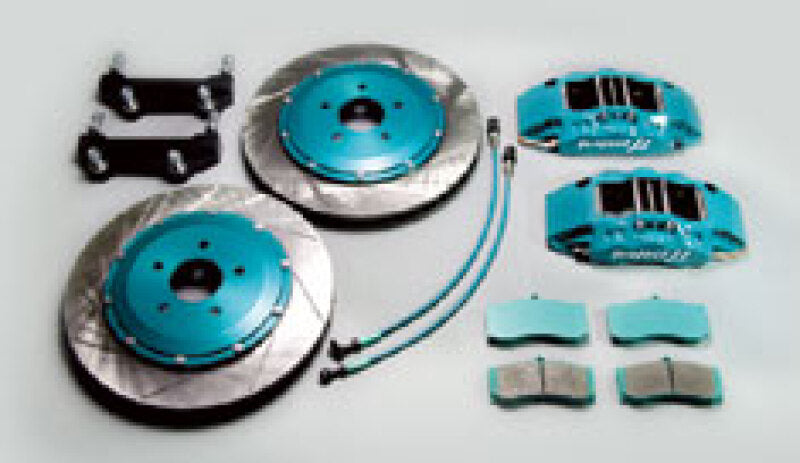 Project Mu Forged Sports Caliper Kit Nissan Silvia (6 Piston) Front 355x32mm Rotors Big Brake Kits Project Mu