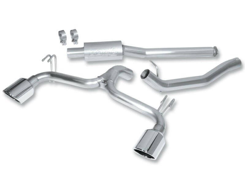 Borla 09-15 Mitsubishi Lancer Ralliart 2.0L 4cyl MT 6spd AWD Catback Exhaust Catback Borla