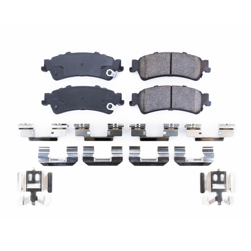 Power Stop 00-05 Cadillac DeVille Rear Z17 Evolution Ceramic Brake Pads w/Hardware Brake Pads - OE PowerStop