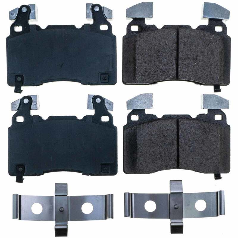 Power Stop 15-19 Cadillac CTS Front Z17 Evolution Ceramic Brake Pads w/Hardware Brake Pads - OE PowerStop