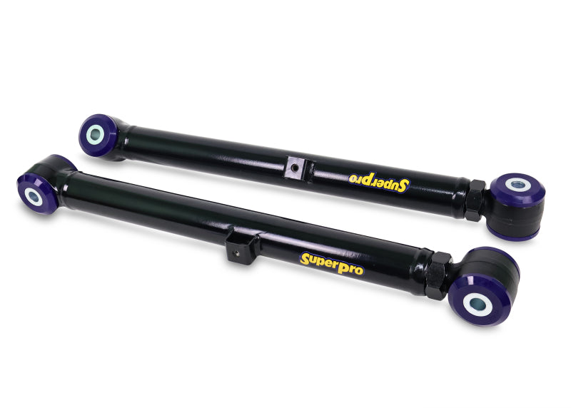 Superpro 20-24 Jeep Gladiator HD Adjustable Rear Lower Trailing Arm Set Suspension Arm Bushings Superpro