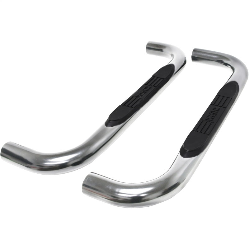 Westin 19-20 Chevy/GMC Silverado/Sierra 1500 Regular Cab E-Series 3 Nerf Step Bars - Stainless Steel Nerf Bars Westin
