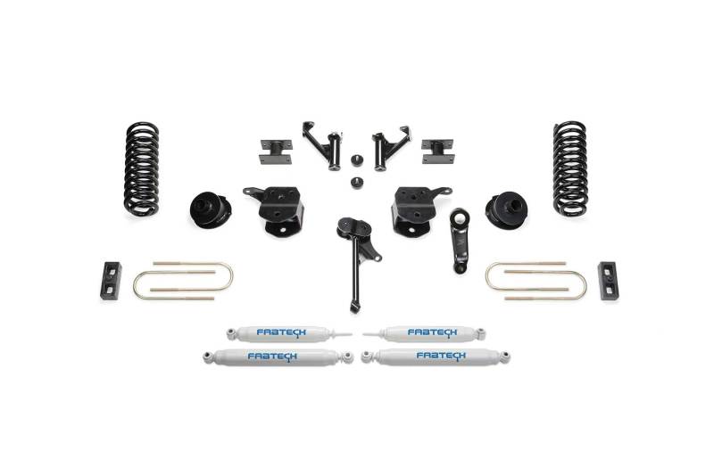 Fabtech 13-18 Ram 3500 4WD 5in Basic Kit w/Perf Shks Lift Kits Fabtech