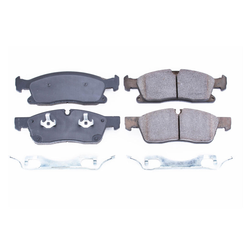 Power Stop 13-16 Dodge Durango Front Z17 Evolution Ceramic Brake Pads w/Hardware Brake Pads - OE PowerStop