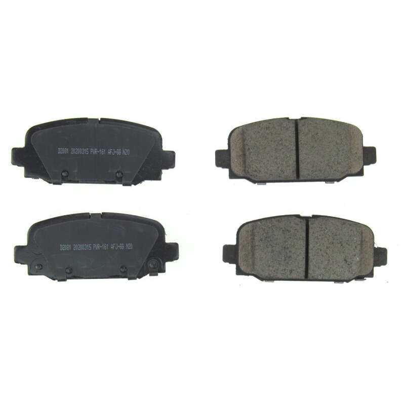 Power Stop 18-19 Jeep Compass Rear Z16 Evolution Ceramic Brake Pads Brake Pads - OE PowerStop