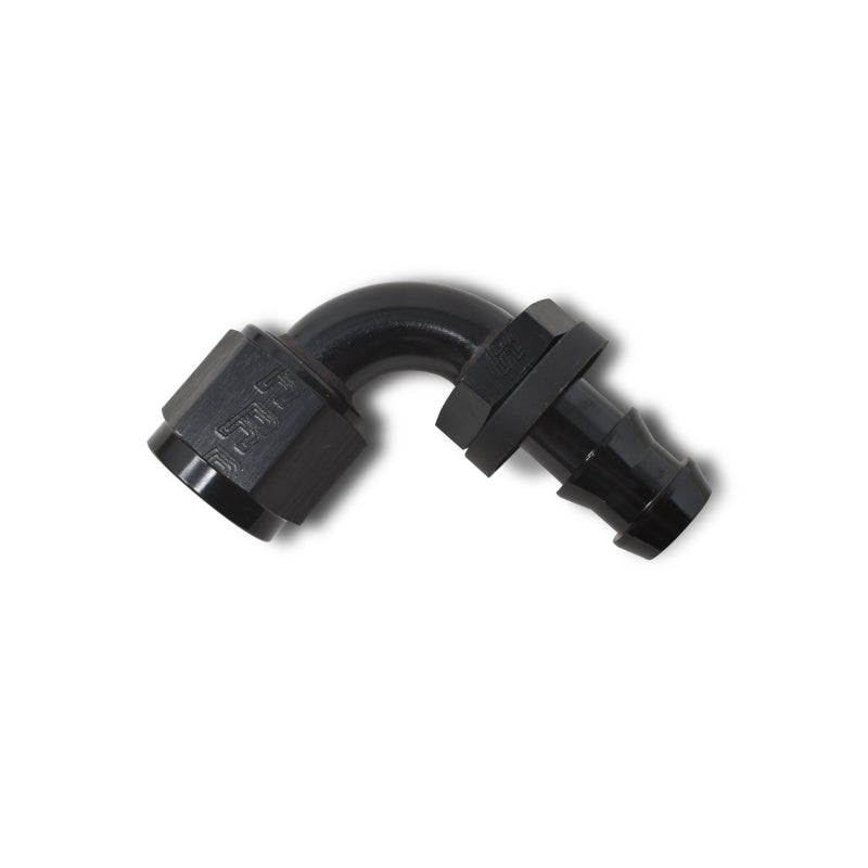 Russell Performance -10 AN Twist-Lok 90 Degree Hose End (Black) Fittings Russell