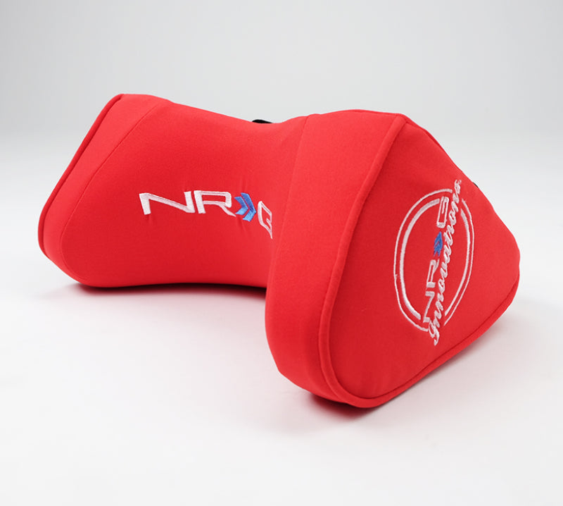 NRG Memory Foam Neck Pillow For Any Seats- Red Seat Cushions and Pads NRG