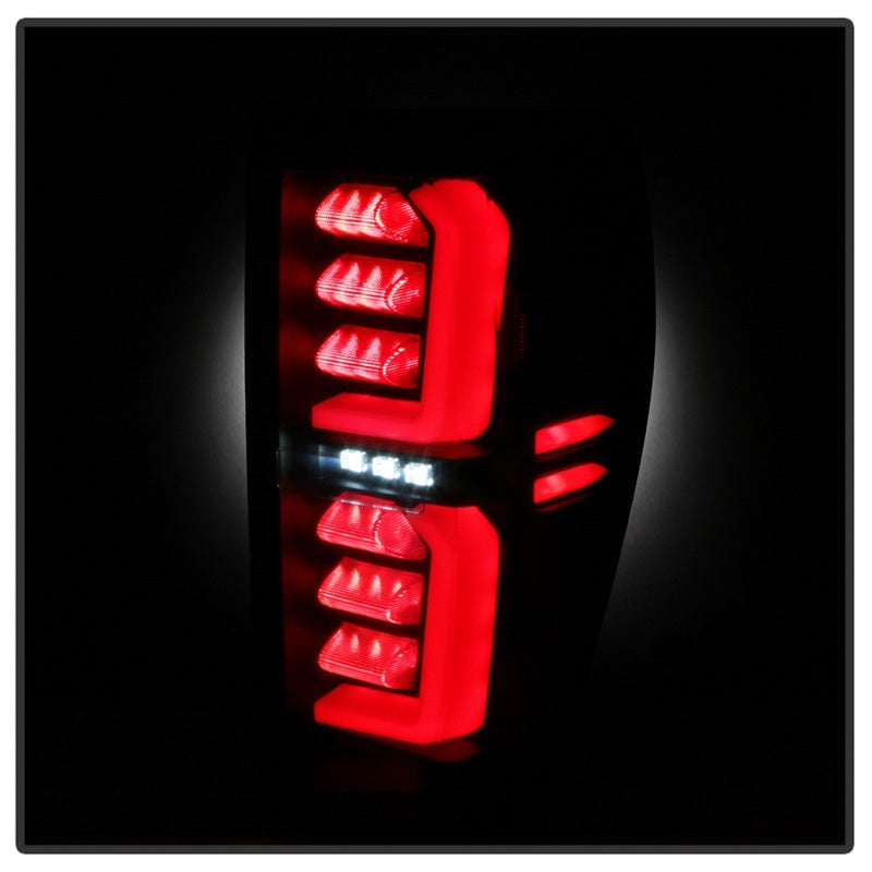 Spyder GMC Sierra 19-20 Incandescent Bulb Model Only LED Tail Lights - Black ALT-YD-GS19-LED-BK Tail Lights SPYDER