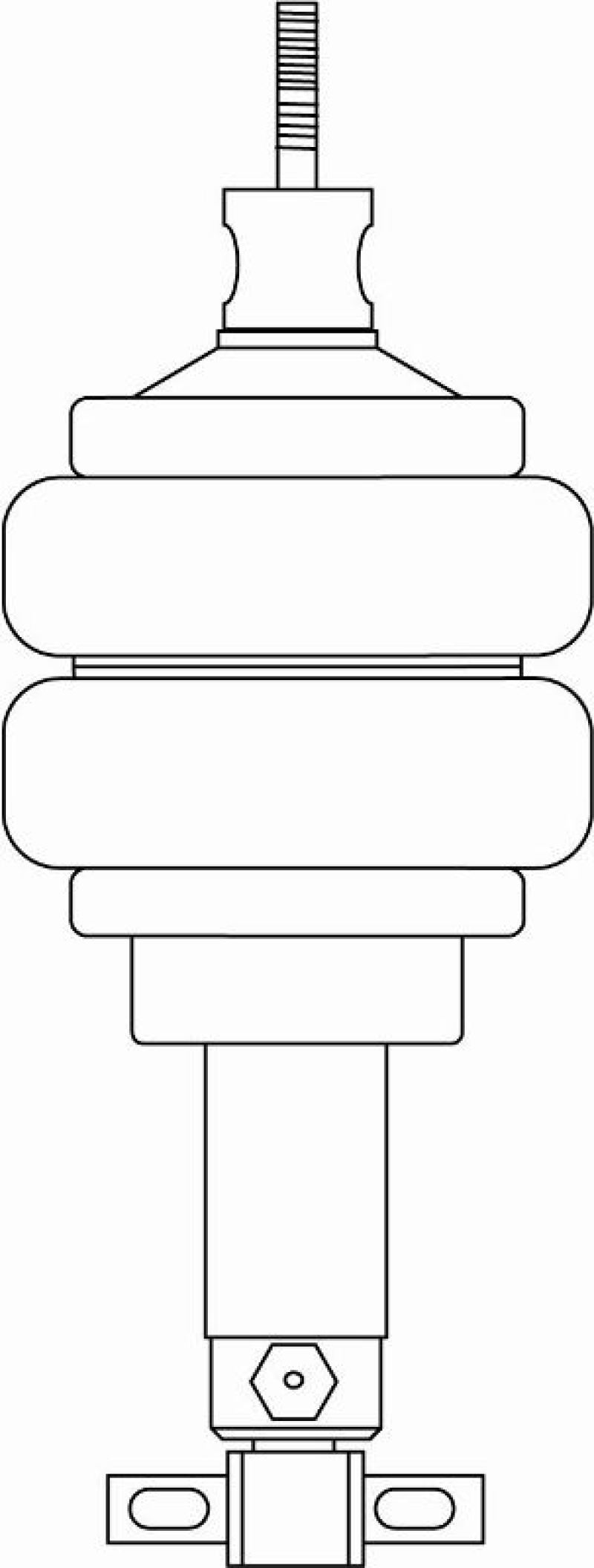 Ridetech 93-02 Camaro and Firebird HQ Series ShockWaves Front Pair Air Suspension Kits Ridetech