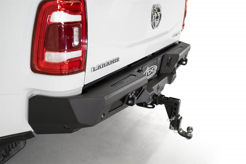 Addictive Desert Designs 19-20 Ram 2500/3500 Bomber HD Rear Bumper w/ Sensor Mounts Bumpers - Steel Addictive Desert Designs