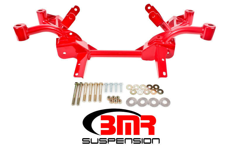BMR 82-82 3rd Gen F-Body K-Member w/ LS1 Motor Mounts and Pinto Rack Mounts - Red Crossmembers BMR Suspension