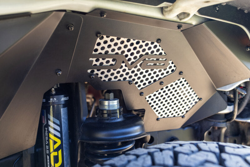 DV8 Offroad 2007-2018 Jeep Wrangler JK Front Inner Fenders Wheel Well Liners DV8 Offroad