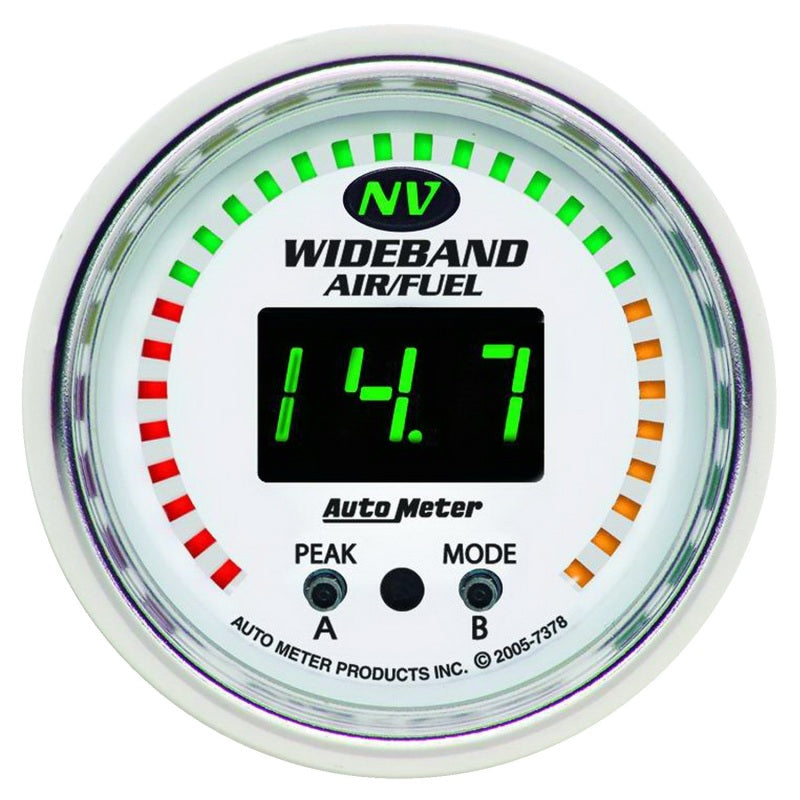 Autometer NV 52mm Wideband Air/Fuel Gauge Gauges AutoMeter