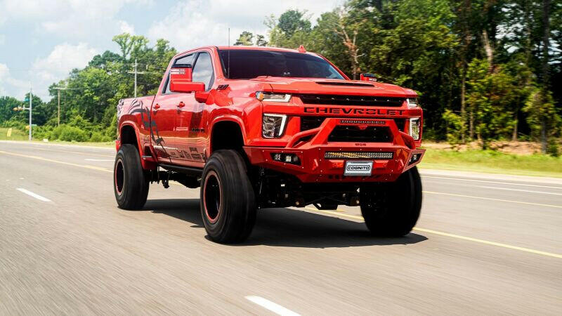 Cognito 20-24 Chevy/GMC Silv/Sierra 2500/3500 HD 2WD/4WD 7in Perf Lift Kit w/ Fox PSRR 2.0 Shocks Lift Kits Cognito
