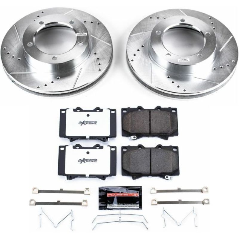 Power Stop 98-07 Lexus LX470 Front Z36 Truck & Tow Brake Kit Brake Kits - Performance D&S PowerStop