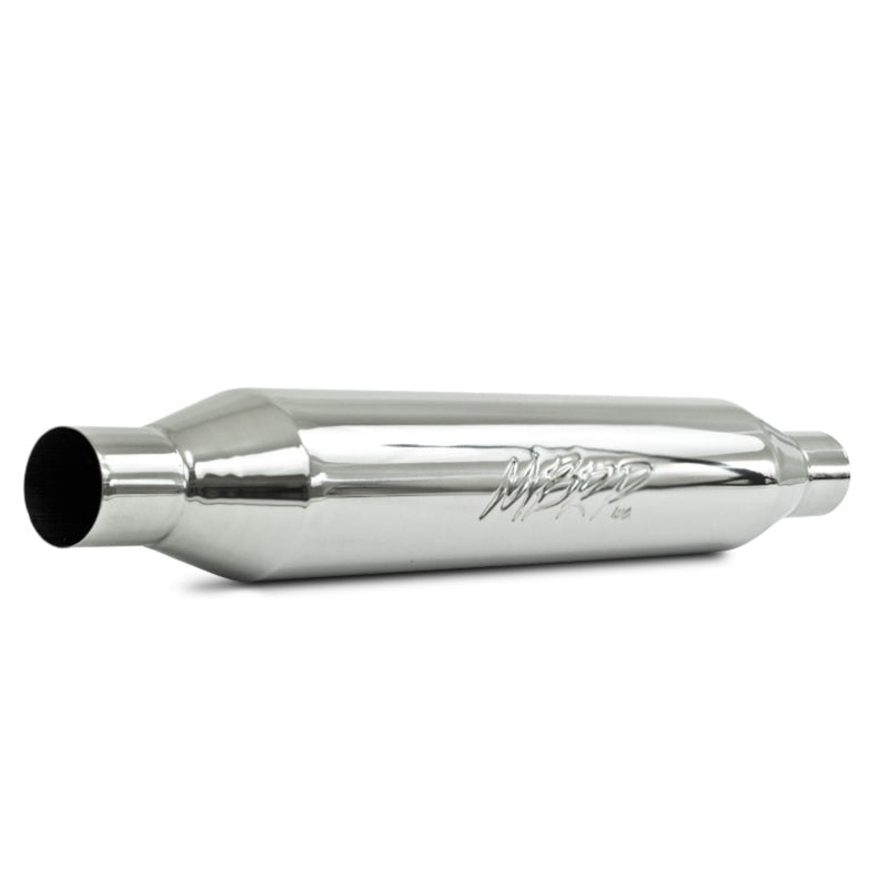 MBRP Universal Resonator 2.25in Inlet /Outlet 22in Body 26in Overall T304 Resonators MBRP