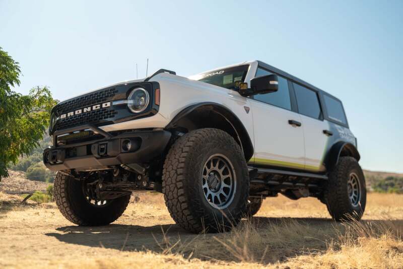 DV8 Offroad 21-24 Ford Bronco Capable Bull Bar Bumpers - Steel DV8 Offroad