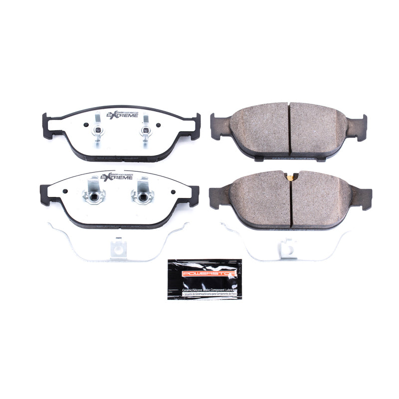 Power Stop 16-18 Audi A6 Front Z26 Extreme Street Brake Pads w/Hardware Brake Pads - Performance PowerStop