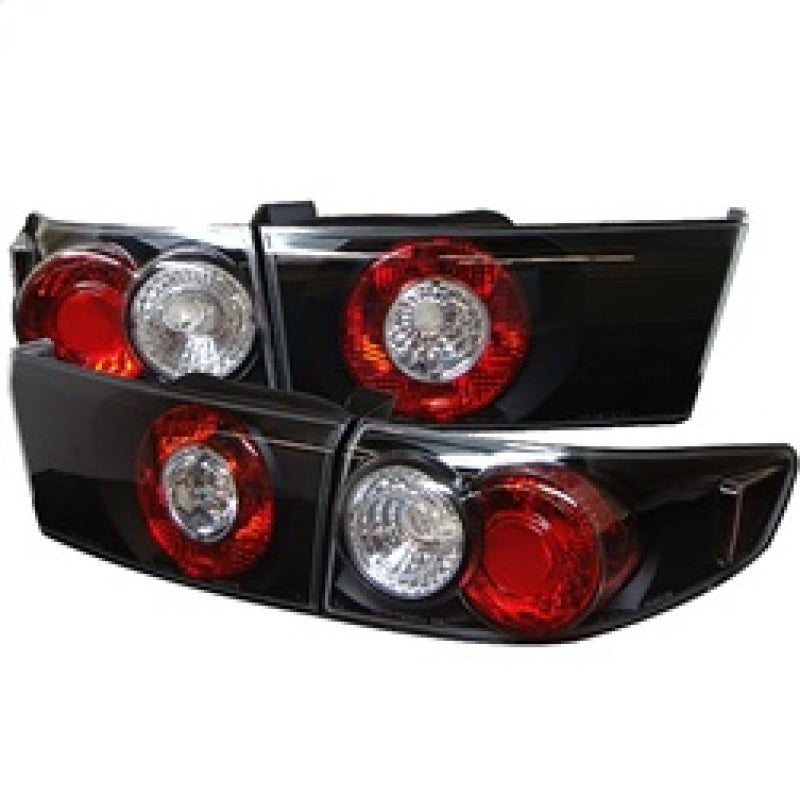 Spyder Honda Accord 03-05 4Dr Euro Style Tail Lights Black ALT-YD-HA03-4D-BK Tail Lights SPYDER