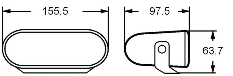 Hella FF75 Series H7 12V/55W Hallogen Driving Lamp Kit Driving Lights Hella