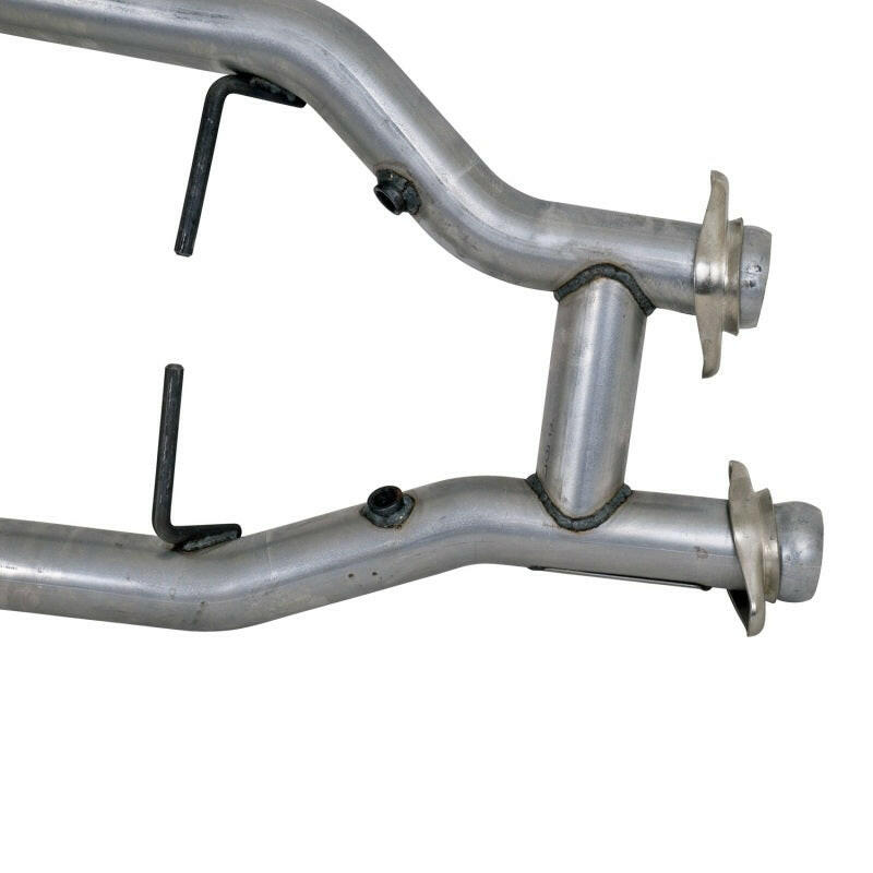 BBK 96-04 Mustang 4.6 GT / Cobra Short Mid H Pipe w Catalytic Converters 2-1/2 For Long Tube Headers H Pipes BBK
