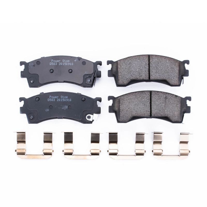 Power Stop 93-97 Ford Probe Front Z17 Evolution Ceramic Brake Pads w/Hardware Brake Pads - OE PowerStop