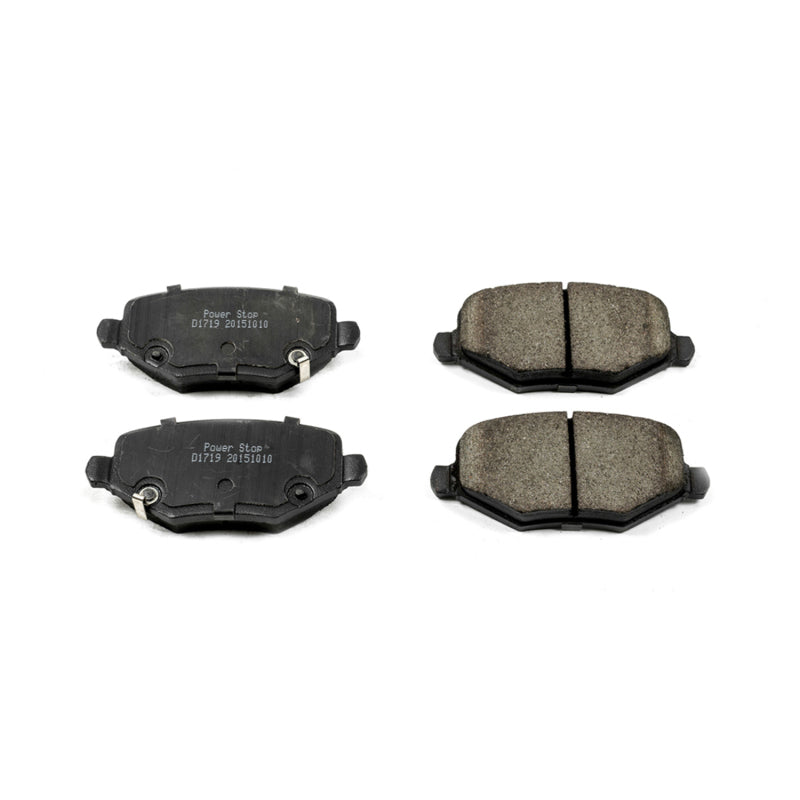 Power Stop 12-16 Chrysler Town & Country Rear Z16 Evolution Ceramic Brake Pads Brake Pads - OE PowerStop